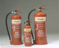 Moray Fire Protection Foam extinguishers